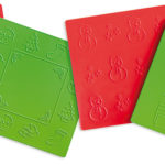 Christmas Rubbing and Embossing