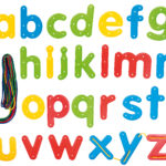 Lower case. Lacing letters