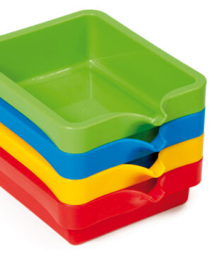 Plastic trays 4 pcs