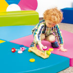 Balancing wooden stacking sorter