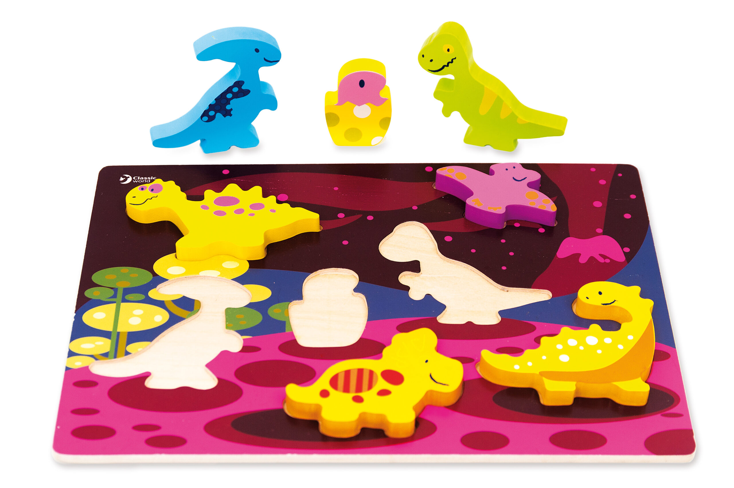 Dinos. 3D puzzles