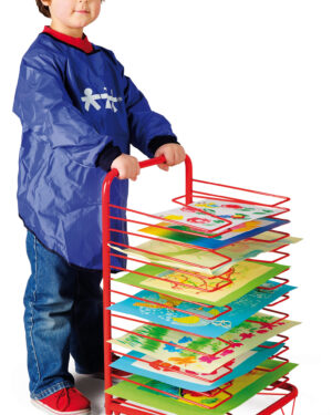 Drying rack on casters Small-sized