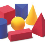 Educational foam geometric solids