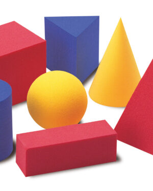 Educational foam geometric solids