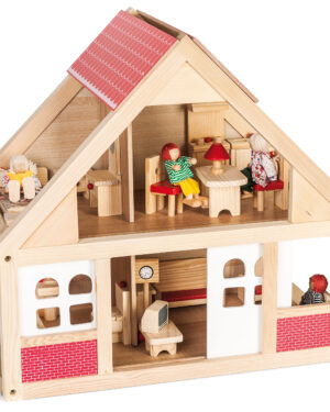Wooden doll house