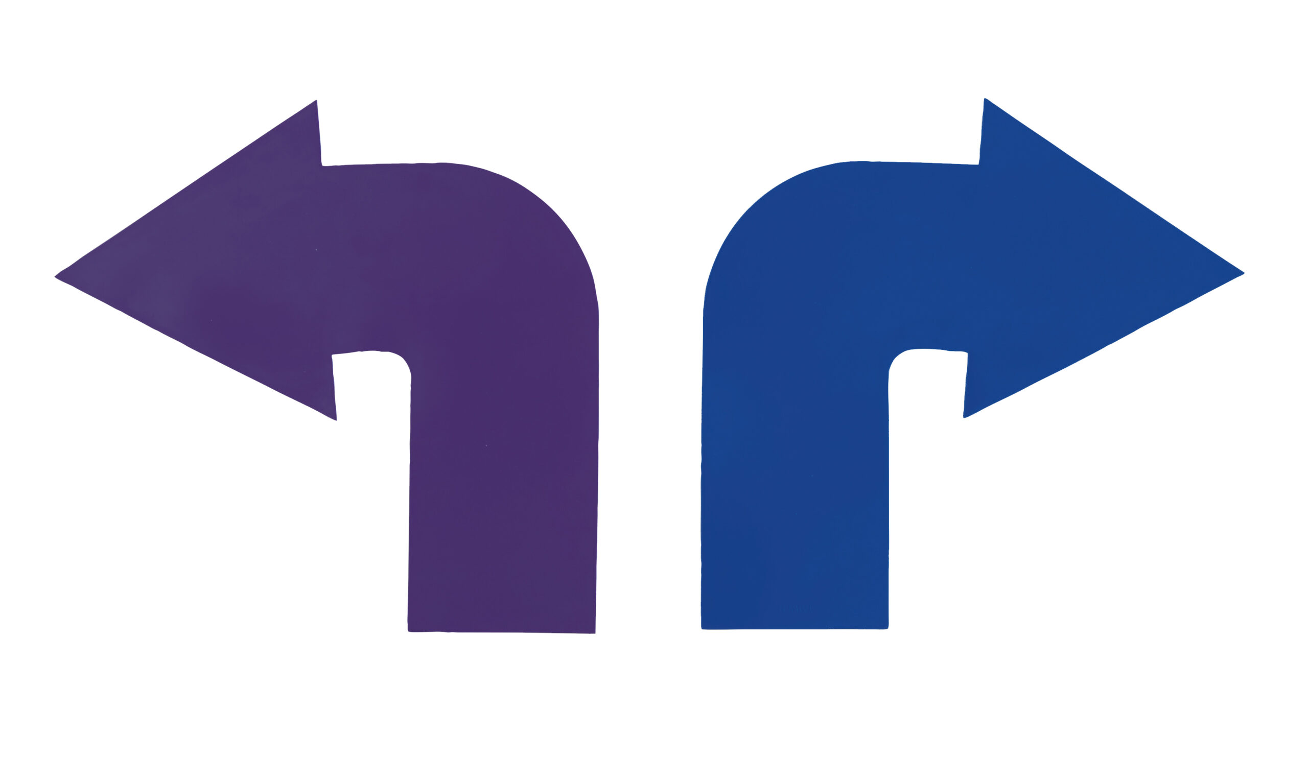 Curved arrowhead marker set