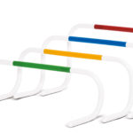 Colourful hurdles