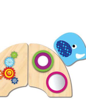 Sensory Wall Panel with Mirrors
