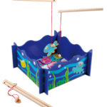 Magnetic fishing game
