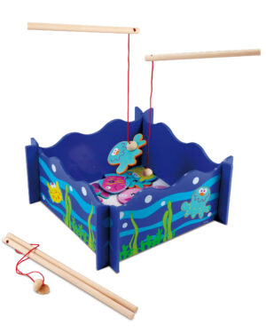 Magnetic fishing game