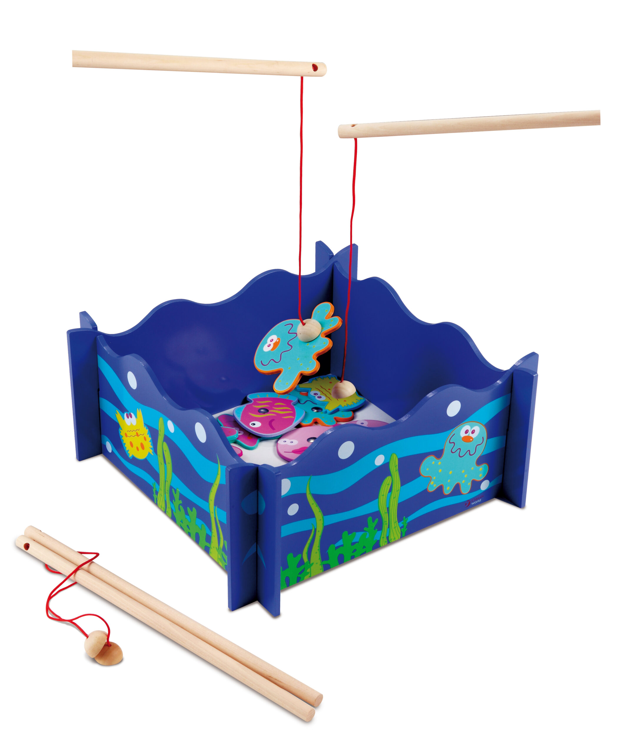 Magnetic fishing game