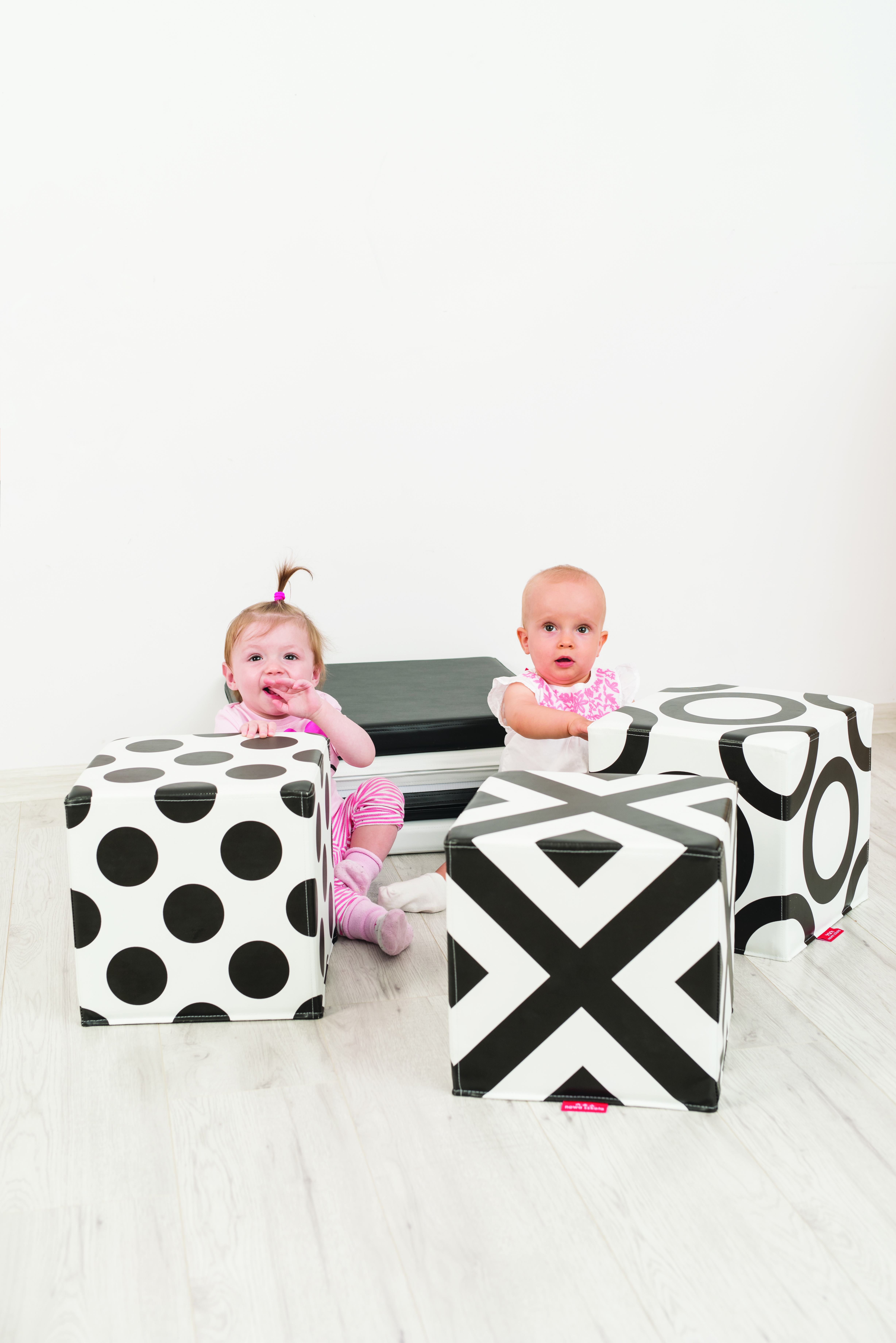 Black and White Sensory Cubes